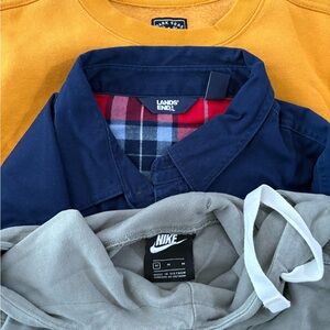 Men’s Clothes Bundle - Nike, Land’s End & Dark Sea Division